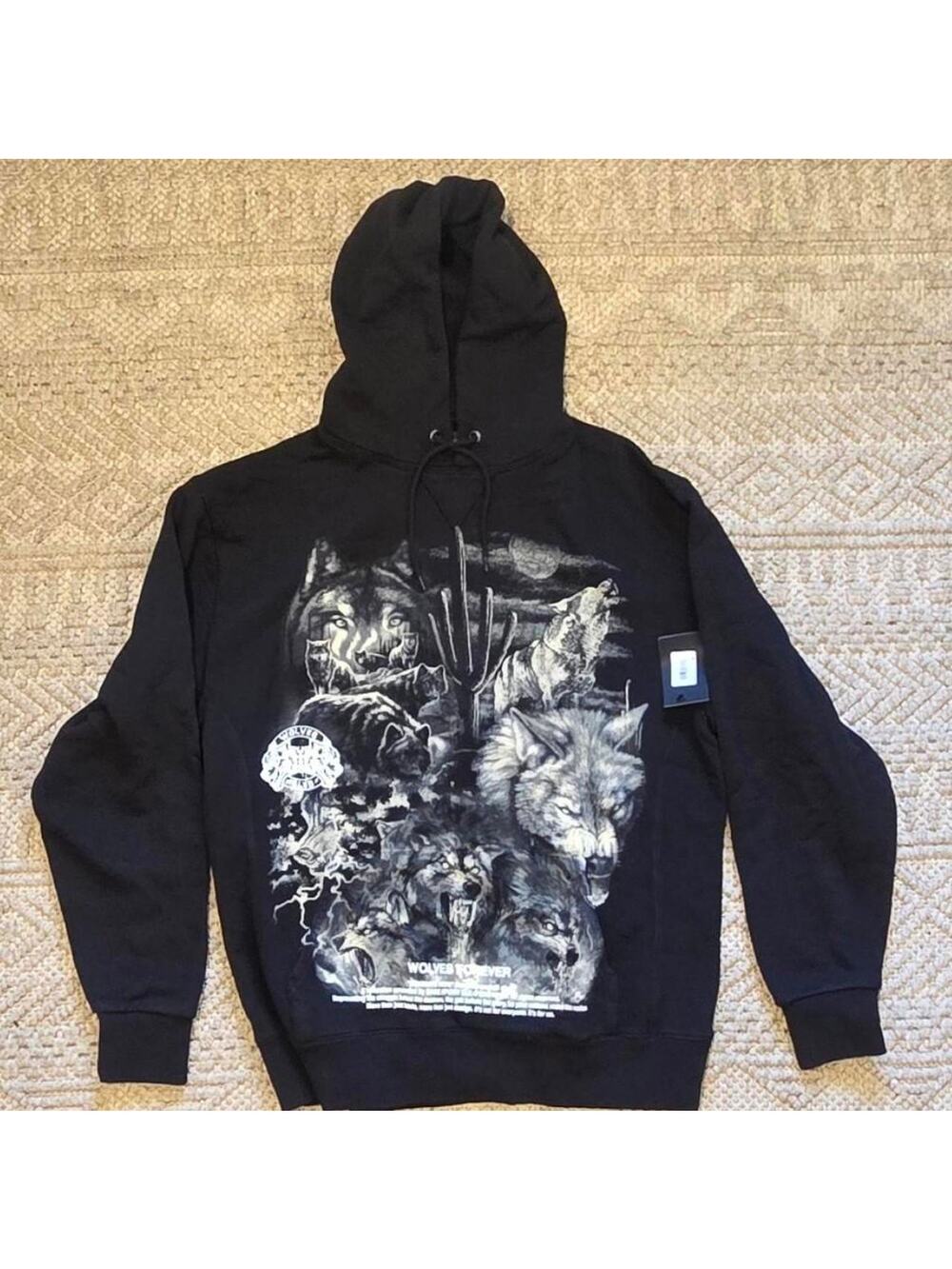 Darc Sport Before Death Arrives Vintage Wyoming Hoodie Large NWT
